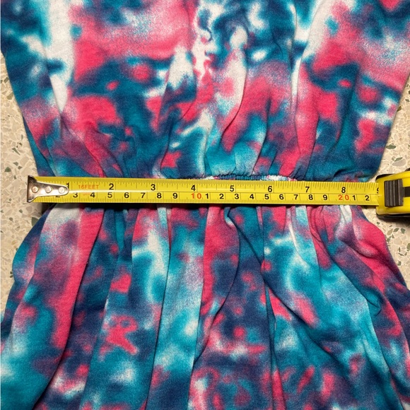 Tie-dye Girls Dress Epic Threads Multicolored Asymmetrical Size Medium - Picture 8 of 11